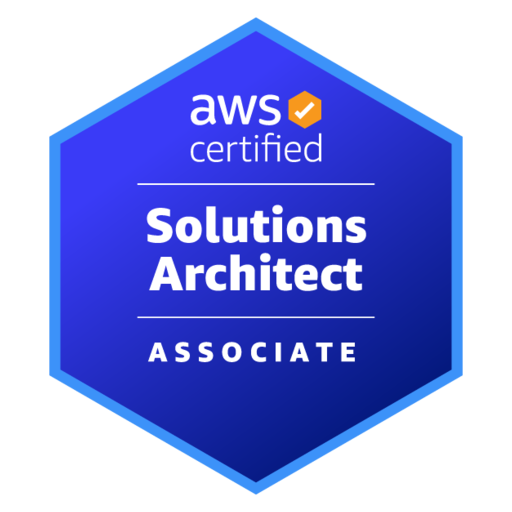 AWS Certified Solutions Architect badge